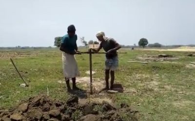 A Poor Village Was In Dire Need Of A Handpump In Cremation Ground. We Funded The Work