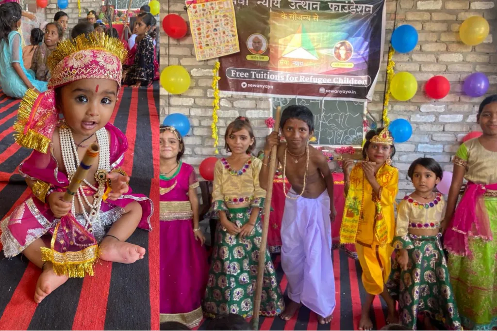 Janmashtami celebrations at SNUF Jodhpur coaching centre