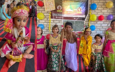 Janmashtami Celebrations For Pak Hindu Refugee Kids At Our Education Centre