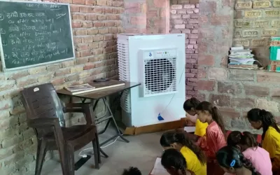 Air Coolers Installed At Education Camp For Pak Hindu Refugee Children
