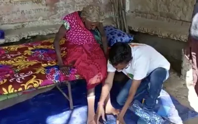 We Helped An Elderly Poor Woman Living Alone In A Jharkhand Village