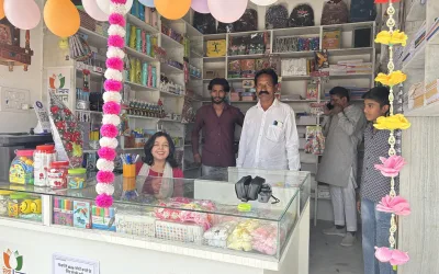 Our Foundation Helps Pak Hindu Refugee Open First Stationery Shop In His Colony